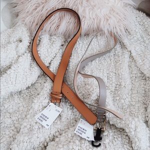 2 H&M Belts